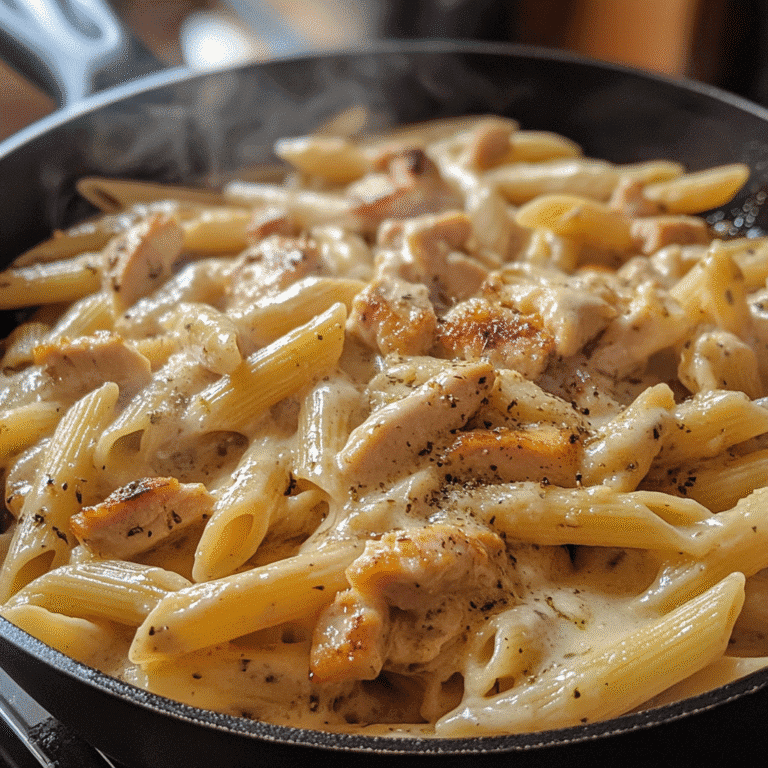simple chicken boursin cheese pasta