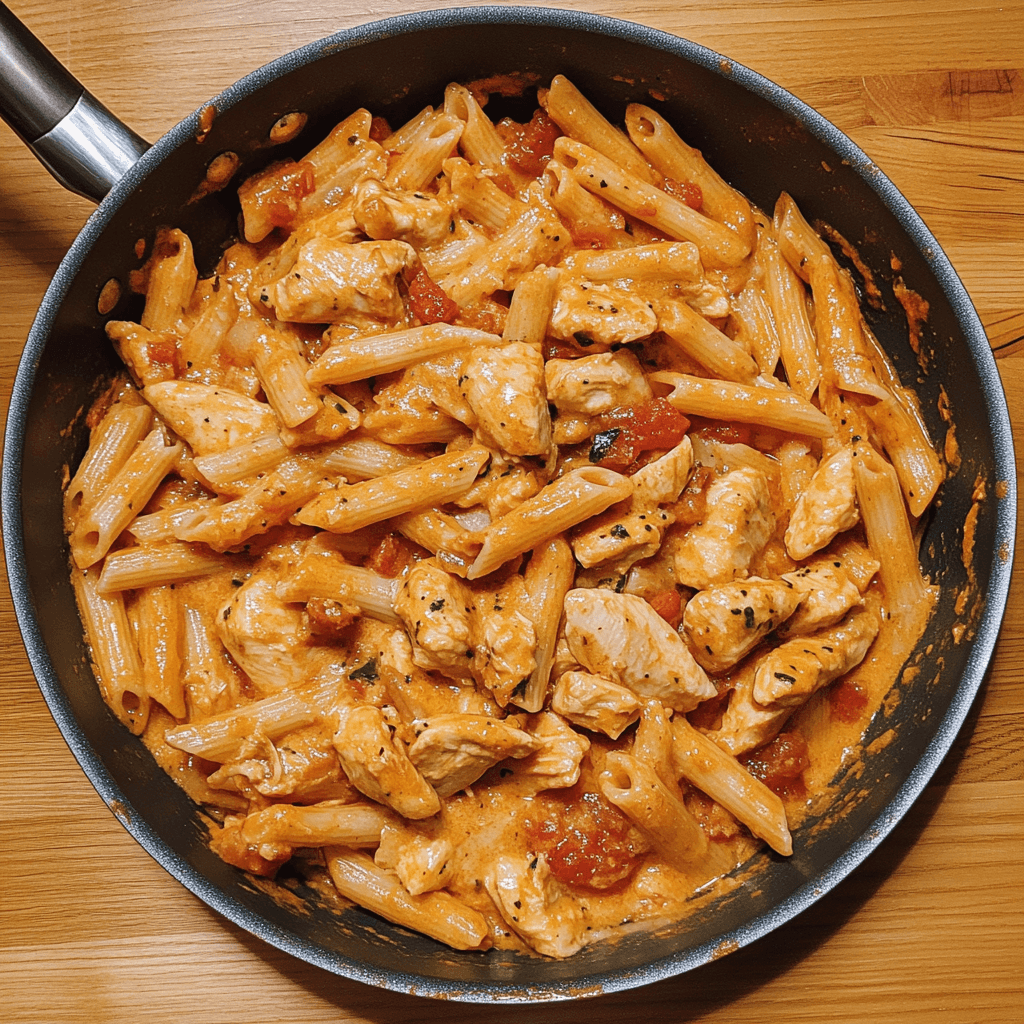 Chicken pasta recipe without cream with fresh herbs