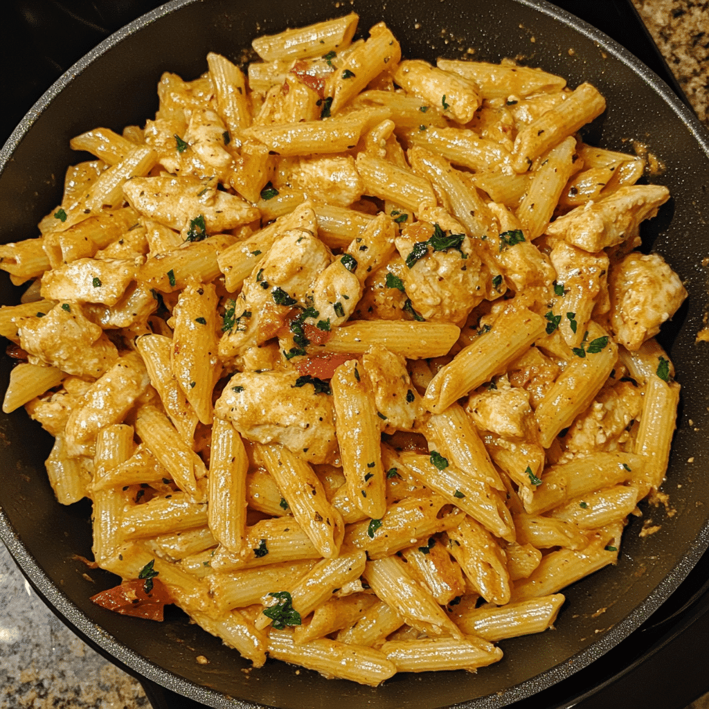 The story behind my chicken pasta recipe no cream