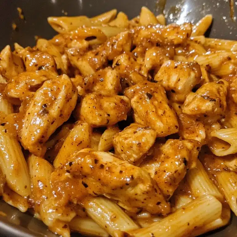 Smoky BBQ Garlic Parmesan Chicken Pasta